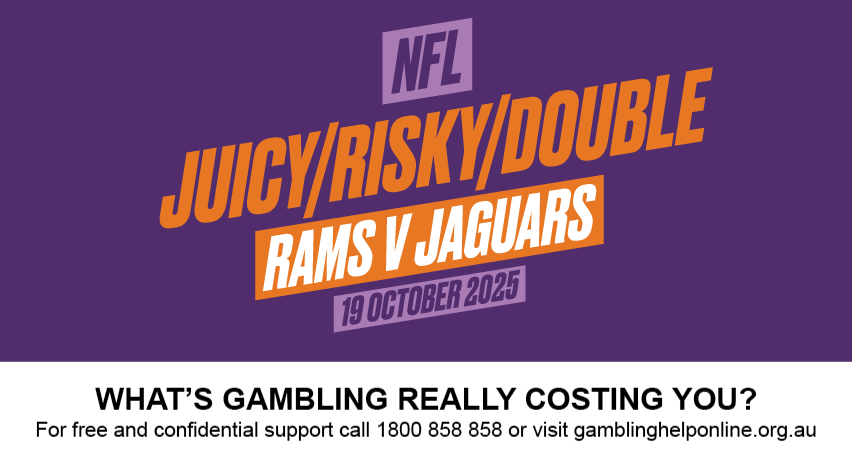 Juicy Risky Double: NFL in London LA Rams v Jacksonville Jaguars